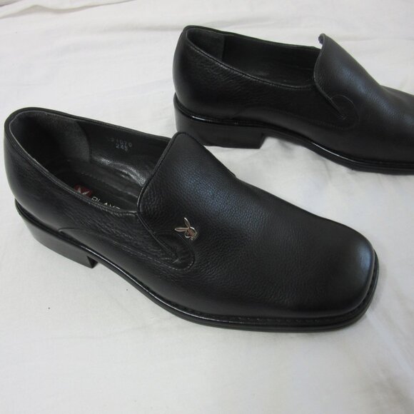 Playboy Men\'s Black Leather Loafer Dress Casual Shoes 245mm Size 7 main image 8